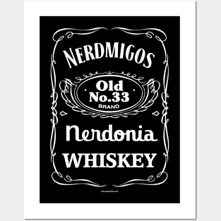 Nerdmigos Whiskey Posters and Art
